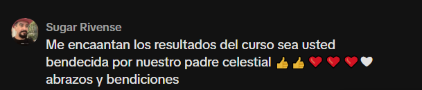 Opinión real: Me encantan los resultados del curso